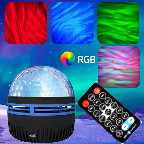 1pc Star Projector, Galaxy Projector, Water Ocean Wave Projector For