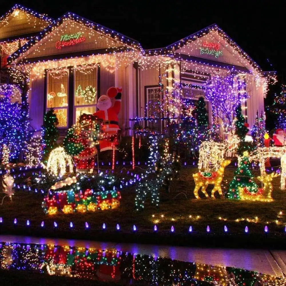 Fairy Lights USB Powered Warm White 20m String Lights for Christmas,