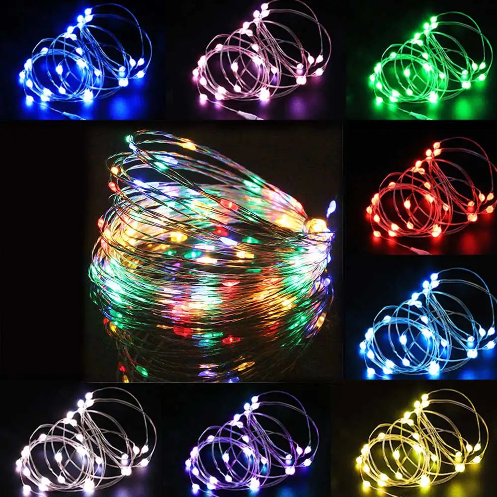 Fairy Lights USB Powered Warm White 20m String Lights for Christmas,